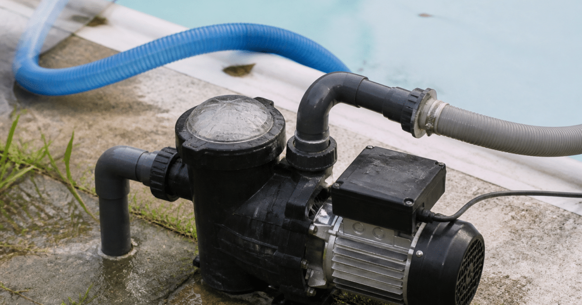 Pompe filtration piscine fonctionnant avec tuyau submergé